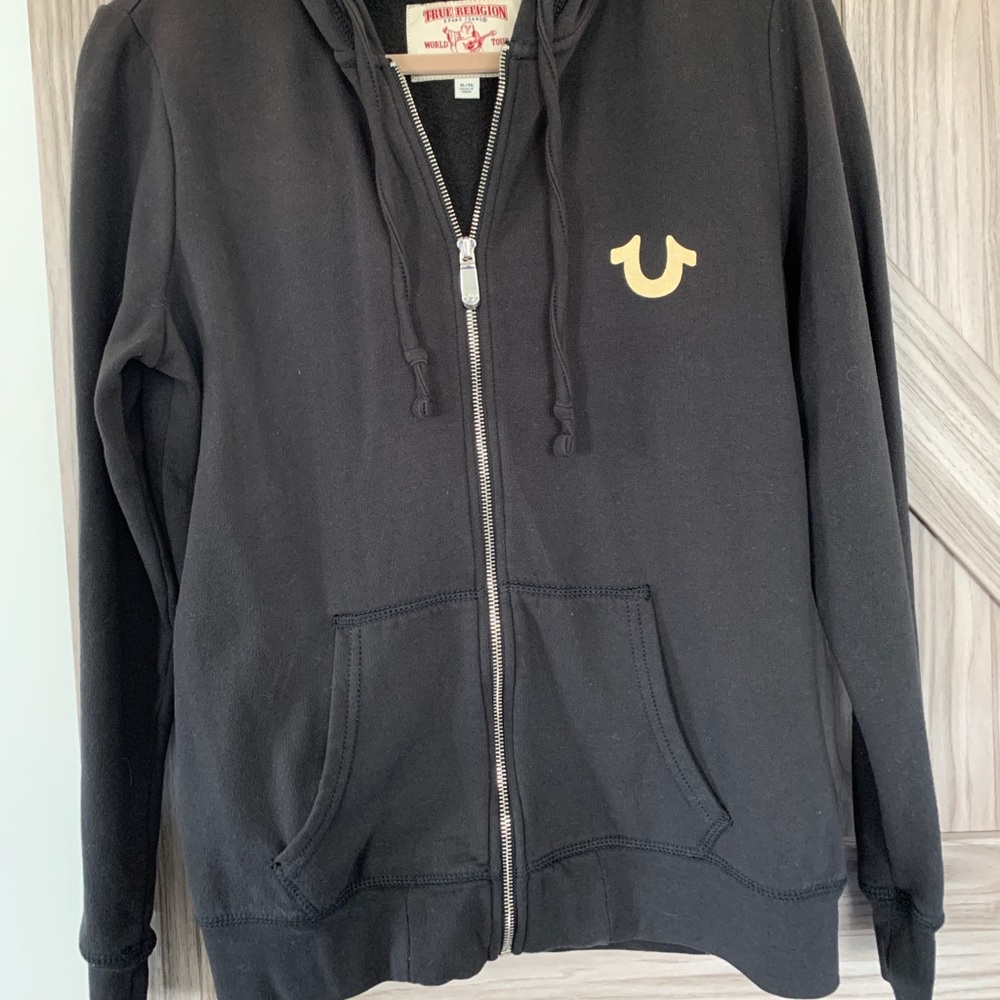True Religion full zip hoodie